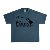 Midnight Navy maui hawaii Urban Heavy Tee - linhVisuals