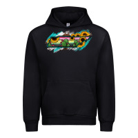 Black Tennessee Map Sunflower Cactus Serape Urban Hoodie - RanaPortraitStore