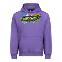 Tulip Tennessee Map Sunflower Cactus Serape Urban Hoodie - RanaPortraitStore
