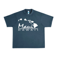 Midnight Navy maui hawaii Urban Heavy Tee - linhVisuals