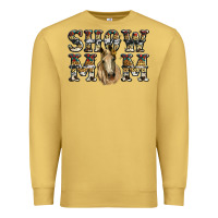 Antique Gold show mom horse Premium Sweatshirt - RanaPortraitStore