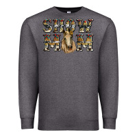 Charcoal Heather show mom horse Premium Sweatshirt - RanaPortraitStore