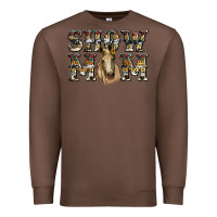 Chestnut show mom horse Premium Sweatshirt - RanaPortraitStore