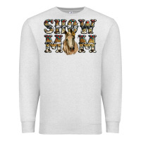Oatmeal Heather show mom horse Premium Sweatshirt - RanaPortraitStore