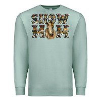 Seafoam show mom horse Premium Sweatshirt - RanaPortraitStore