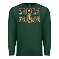 Sports Green show mom horse Premium Sweatshirt - RanaPortraitStore