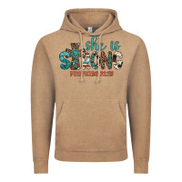 Vintage Coffee she is strong Vintage Hoodie - Artiststas