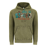 Vintage Olive she is strong Vintage Hoodie - Artiststas