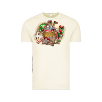 Vintage Arctic Christmas Elf Vintage Tee - CowhideDigitalArt
