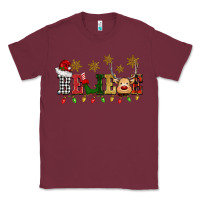 Burgundy christmas believe Classic Tee - BarkalooDesign