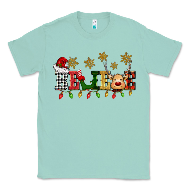 Christmas Believe Classic Tee by BarkalooDesign | Teevron