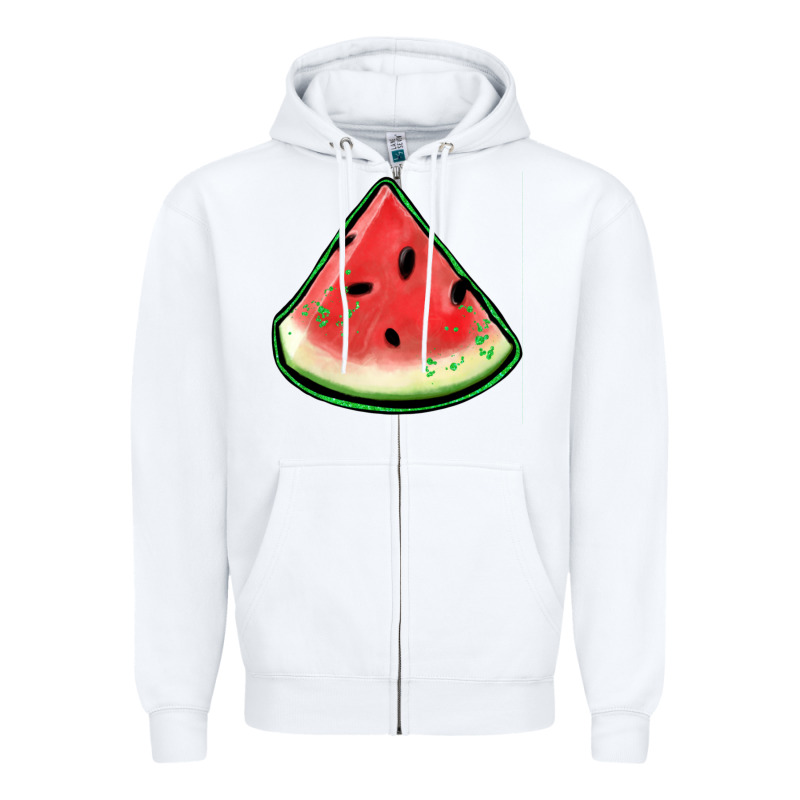 Watermelon Sliece Zipper Hoodie by Jasminsmagicworld | Teevron