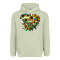 Matcha South Carolina State Map Heavyweight Hoodie - RanaPortraitStore