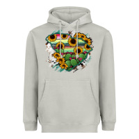 Moon Dust South Carolina State Map Heavyweight Hoodie - RanaPortraitStore