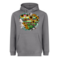 Storm South Carolina State Map Heavyweight Hoodie - RanaPortraitStore