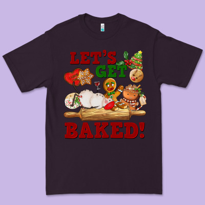 Let's Get Baked Premium Tee Designed By Fadigitalartstudio