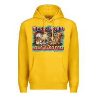 Lemon all you need is love & coffee Premium Hoodie - BarkalooDesign