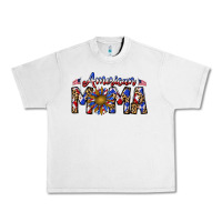 Lunar Rock American mama Urban Heavy Tee - CowhideDigitalArt