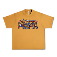 Peanut Butter American mama Urban Heavy Tee - CowhideDigitalArt