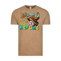 Vintage Coffee Deja Moo I've Heard Tih Bull Before Vintage Tee - CowhideDigitalArt