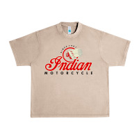 French Oak motorcycle racing indian Urban Heavy Tee - linhVisuals