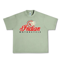 Oil Green motorcycle racing indian Urban Heavy Tee - linhVisuals