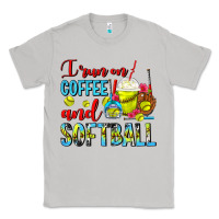 Moon Dust I Run On Coffee And Softball Frappe Classic Tee - FaDigitalArtStudio