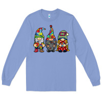 Colony Blue autism gnomies Long Sleeve Tee - RacoonDesign