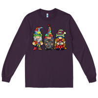 Plum autism gnomies Long Sleeve Tee - RacoonDesign