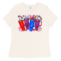 Bone american obsessive cup Ladies Tee - CowhideDigitalArt