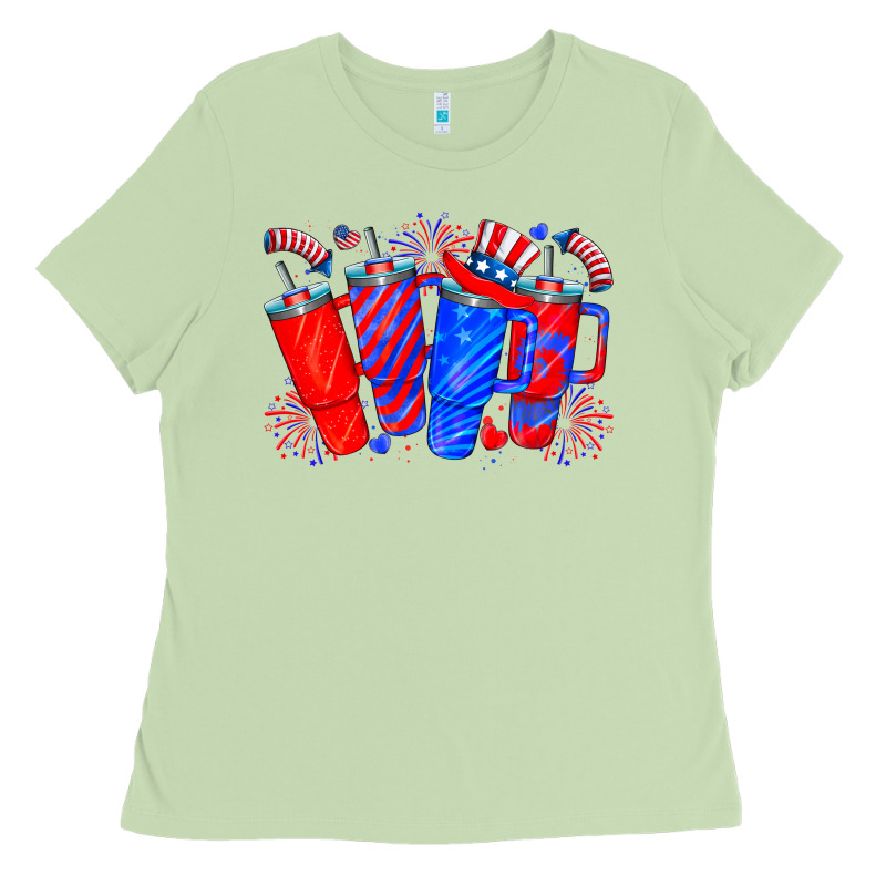 American Obsessive Cup Ladies Tee by CowhideDigitalArt | Teevron