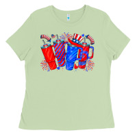 Matcha american obsessive cup Ladies Tee - CowhideDigitalArt