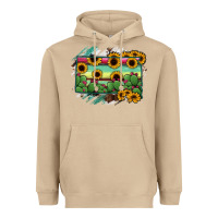 Mushroom south Dakota State Map Heavyweight Hoodie - RanaPortraitStore