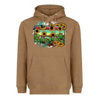 Toasted Coconut south Dakota State Map Heavyweight Hoodie - RanaPortraitStore