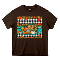 Chocolate Brown pumpkins Heavy Core Tee - RanaPortraitStore
