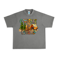 Tornado Campfire Legend Urban Heavy Tee - CowhideDigitalArt