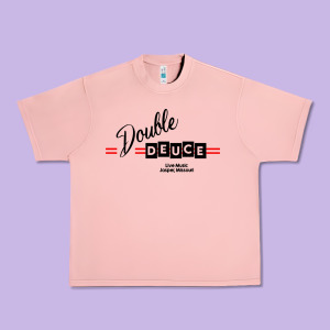 Double Deuce Live Music Urban Heavy Tee Designed By Linhvisuals