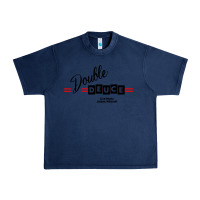 Navy double deuce live music Urban Heavy Tee - linhVisuals