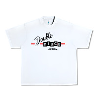 White double deuce live music Urban Heavy Tee - linhVisuals