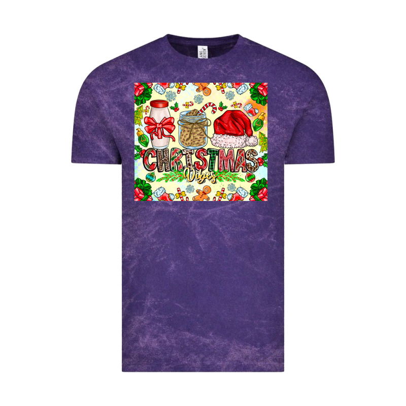 Christmas Vibes Vintage Tee by CowhideDigitalArt | Teevron