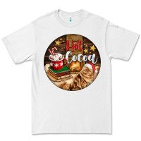 White Hot Cocoa With Cat Premium Tee - FaDigitalArtStudio