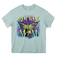 Arona Rockin' the mom Mother's Day Heavy Core Tee - FaDigitalArtStudio