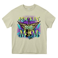 Mossy Rockin' the mom Mother's Day Heavy Core Tee - FaDigitalArtStudio