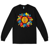 Black autism sunflower Long Sleeve Tee - RacoonDesign