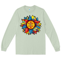 Matcha autism sunflower Long Sleeve Tee - RacoonDesign