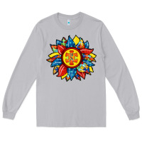Moon Dust autism sunflower Long Sleeve Tee - RacoonDesign