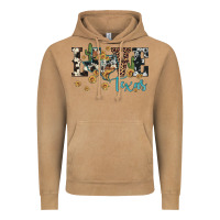 Vintage Camel love texas map sunflower cactus cowhide leopard Vintage Hoodie - Artiststas