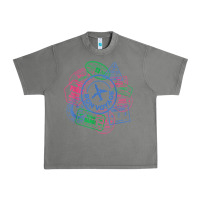 Tornado bon voyage travel stamp t shirt Urban Heavy Tee - linhVisuals