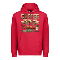 Cardinal coffee is my best friend Premium Hoodie - BarkalooDesign