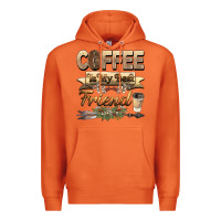 Coffee Is My Best Friend Premium Hoodie | Teevron